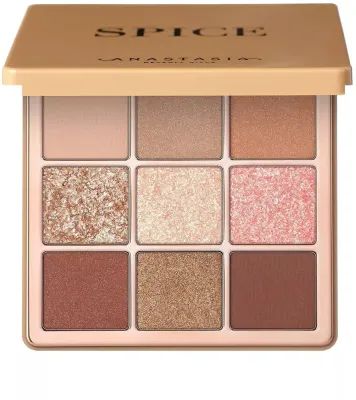 Палетка теней для век Anastasia Beverly Hills Mini Eyeshadow Palette девять оттенков, матовые и металлик, 8,5 г