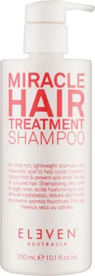 Шампунь Eleven Australia Miracle Hair Treatment с гиалуроновой кислотой, увлажняющий, против пушистости, 50 мл, Австралия