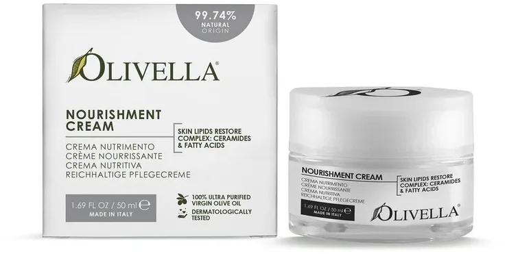 Крем для лица Olivella Nourishment питательный с оливковым маслом 50 мл