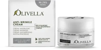 Крем для лица Olivella от морщин с оливковым маслом и скваланом 50 мл