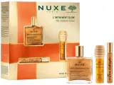 Набор Nuxe Huile Prodigieuse The Infinite Glow сухое масло 50 мл масло-роллер 8 мл и медовый бальзам для губ 10 мл — фото 2
