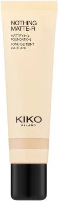 Тональный флюид Kiko Milano Nothing Matte-R Mattifying матирующий стойкий, 27 мл