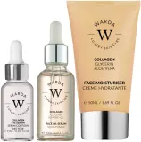 Набор Warda Collagen Revive & Firm масло-сыворотка для лица 30 мл крем 50 мл и сыворотка для области вокруг глаз 15 мл — фото 2