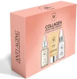 Набор Warda Collagen Revive & Firm масло-сыворотка для лица 30 мл крем 50 мл и сыворотка для области вокруг глаз 15 мл — фото 3