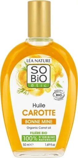 So'Bio Etic So'Bio Etic Carrot Oil - Ухаживающее масло для тела и лица So Bio Etic с экстрактом моркови