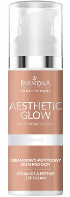 Крем для контура глаз Farmona Professional Aesthetic Glow церамидно-пептидный 50 мл