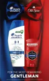 Мужской набор Head & Shoulders шампунь против перхоти 2в1 и дезодорант Old Spice 330+50 мл — фото 1