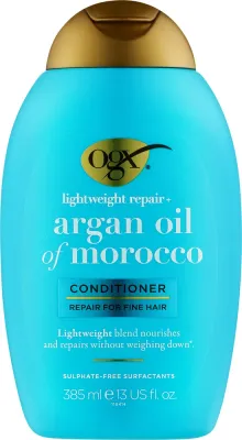 Лёгкий кондиционер для тонких волос с аргановым маслом OGX Argan Oil of Morocco Lightweight Conditioner 385 мл