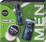 Мужской набор NIVEA Men Feeling Game On крем для лица антиперспирант и гель для душа 150+150+250 мл — фото 1