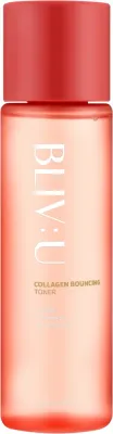 Коллагеновый тоник для лица Bliv:U Collagen Bouncing Toner с 17 аминокислотами и 12 пептидами, 200 мл