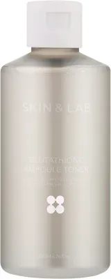 Осветляющий тоник для лица Skin&Lab Glutathione Ampoule Toner с глутатионом и ниацинамидом, 200 мл