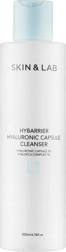 Увлажняющий гель для мытья лица Skin&Lab Hybarrier Hyaluronic Capsule Cleanser, 200 мл