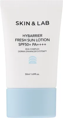 Солнцезащитный лосьон для лица Skin&Lab Hybarrier Fresh Sun SPF 50+ PA++++ 50 мл