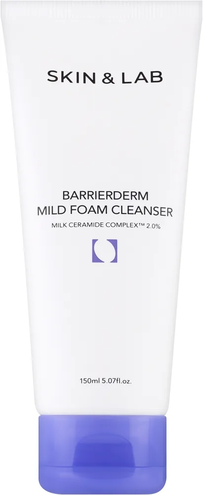 Skin&Lab Barrierderm Mild Foam Cleanser мягкая барьерная пенка для умывания с керамидами 150 мл