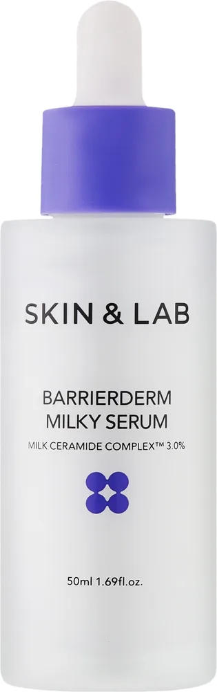 Сыворотка для лица Skin&Lab Barrierderm Milky Serum восстановление барьера 50 мл
