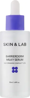 Сыворотка для лица Skin&Lab Barrierderm Milky Serum восстановление барьера 50 мл