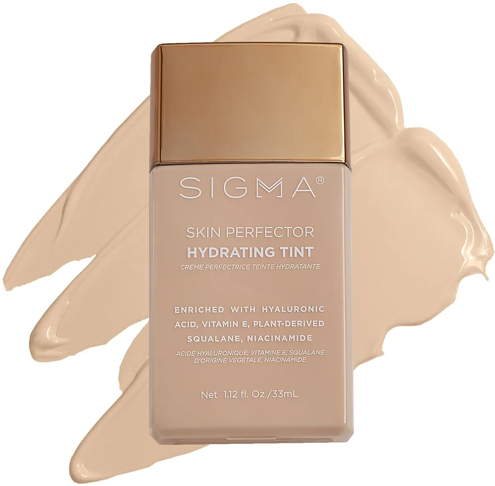 Тонирующий флюид Sigma Beauty Skin Perfector Hydrating Tint увлажняющий сияющий, 33 мл, оттенок 1