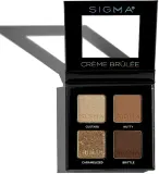 Палетка теней для век Sigma Beauty Creme Brulee Eyeshadow Quad 4 оттенка — фото 1
