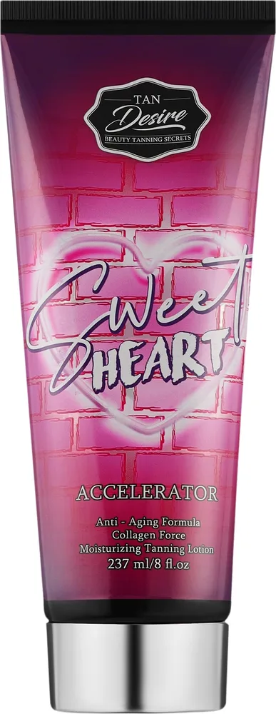 Ускоритель загара для солярия Tan Desire Sweet Heart Accelerator увлажнение 237 мл