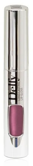 Блеск для губ Delfy Long-Lasting стойкий, оттенок Karmelowy