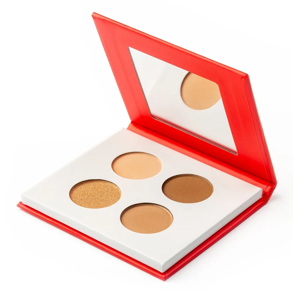 Палетка теней для век Ibra Passion Girl Eyeshadow Palette 4 оттенка, оттенок Dreamy Girl