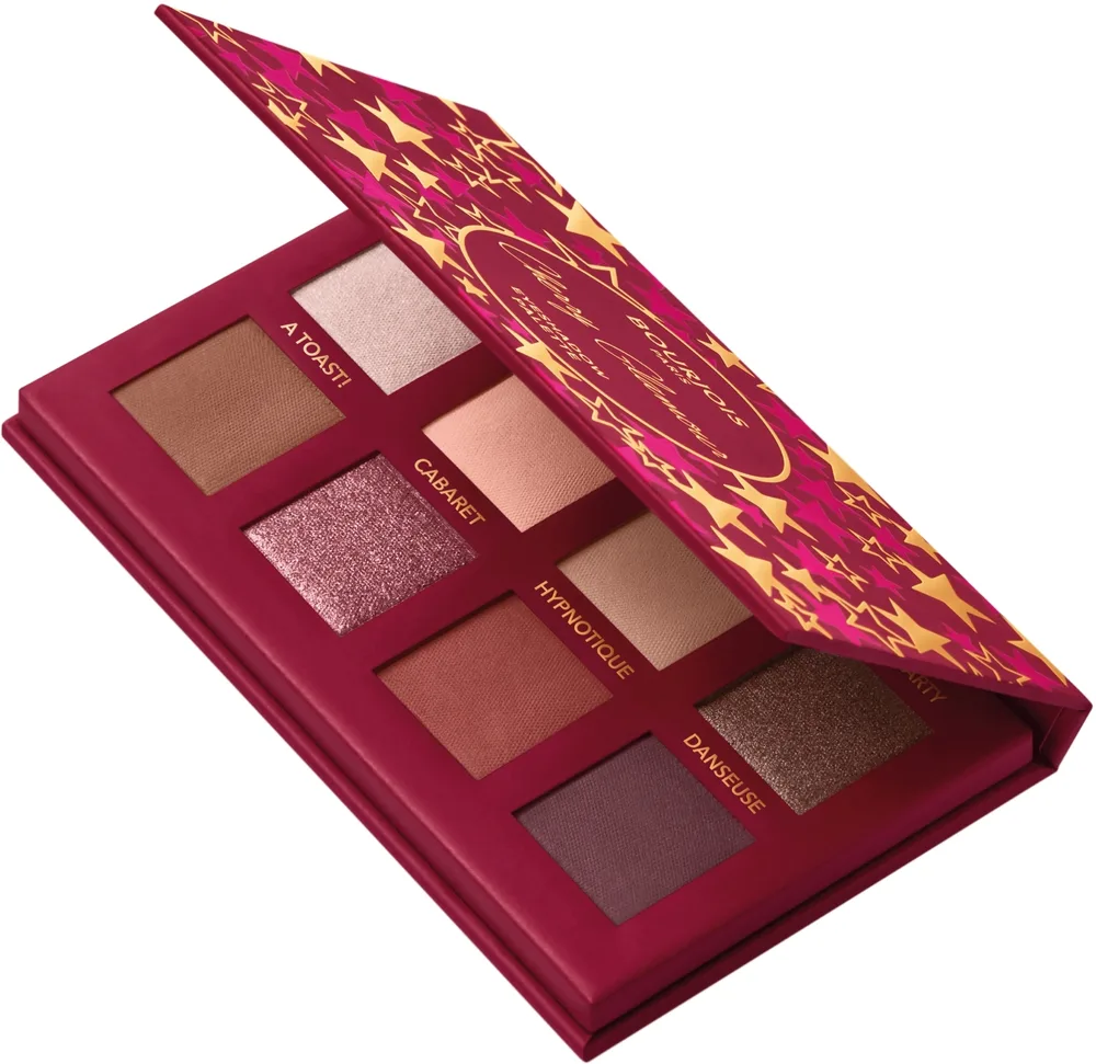Палетка теней для век Bourjois Volume Glamour Palettes с зеркалом, оттенок 003 - Cherry Glamour