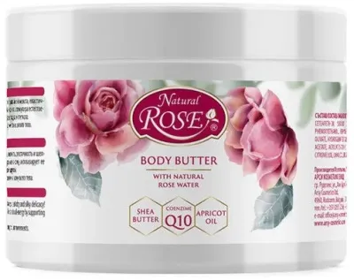 Масло для тела Natural Rose с розовой водой и коэнзимом Q10 350 мл