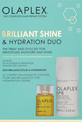Набор для волос OLAPLEX масло No.7 Bonding Oil и увлажняющая маска для блеска 30+100 мл