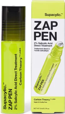 Точечное средство для лица Carbon Theory Supacylic Zap Pen салициловая кислота 5 мл