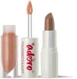 Помада для губ Bottega Verde Adoro Lipstick Gloss Duo 2 в 1, двусторонняя, с блеском, 6,5 мл, оттенок Golden Sand — фото 1