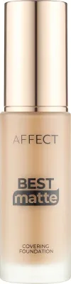 Тональный флюид Affect Cosmetics Best Matte Covering Foundation матирующий веганский, 30 мл