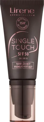 Тональный флюид Lirene Single Touch увлажняющий матирующий SPF 50, 30 мл