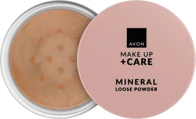 Минеральная рассыпчатая пудра Avon Make Up + Care Mineral Loose Powder, 6 г