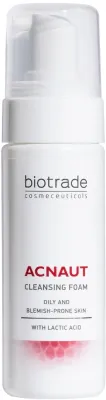 Biotrade Acnaut Cleansing Foam мягкая очищающая пенка с молочной кислотой для проблемной кожи 150 мл
