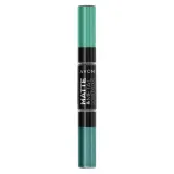 Тени для век Avon Matte и Metal Liquid Eye Duo жидкие, двойные, мини-формат, 4 мл, оттенок Mulberry Dream — фото 1