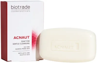Мыло Biotrade Acnaut для жирной и проблемной кожи лица и тела, 100 г