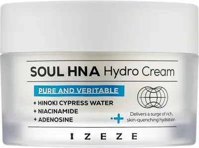 Крем для лица IZEZE Soul HNA увлажняющий с гиалуроновой кислотой 50 мл