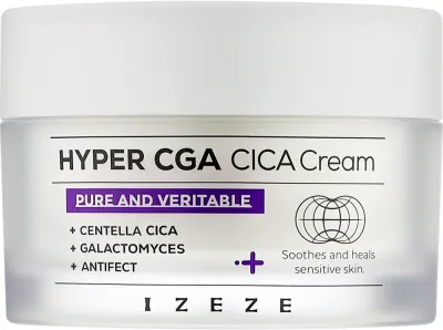 Крем для лица IZEZE Hyper CGA Cream успокаивающий центелла улитка 50 мл