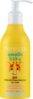 Увлажняющая эмульсия для тела детская Perfecta Emolic Baby с эктоином, 200 мл