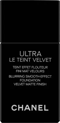 Тональный флюид Chanel Ultra Le Teint Velvet Blurring Smooth-Effect матирующий стойкий, 30 мл