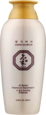 Укрепляющий кондиционер для сухих и ломких волос Daeng Gi Meo Ri Ki Gold Premium Treatment 250 мл