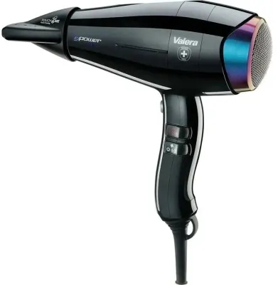 Фен Valera ePower 2020 Crystal Black 1600 Вт, мотор ENDURO, уценка