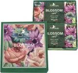 Набор туалетного мыла Florinda Blossom Vert Natural Soap Зеленые цветы 2 шт по 200 г — фото 1