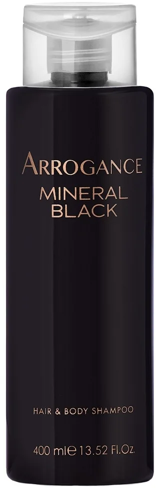 Шампунь для волос и тела Arrogance Mineral Black мужской 2 в 1, 400 мл
