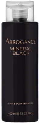 Шампунь для волос и тела Arrogance Mineral Black мужской 2 в 1, 400 мл