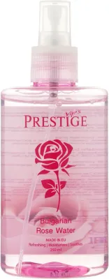 Розовая вода Vip's Prestige Bulgarian Rose Water болгарская, во флаконе с дозатором, 250 мл