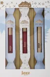 Набор для макияжа Jozz Trio Crackers тушь блеск и жидкая помада для губ 3x7.5 мл — фото 1