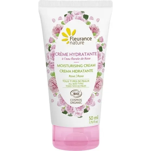 Крем для лица и шеи Fleurance Nature с розой увлажняющий 50 мл
