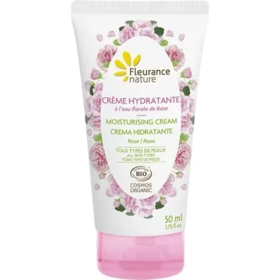 Крем для лица и шеи Fleurance Nature с розой увлажняющий 50 мл