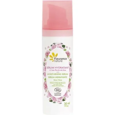 Увлажняющая сыворотка для лица Fleurance Nature Rose с гиалуроновой кислотой и экстрактами розы 30 мл